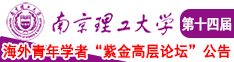 大鸡巴激情喷射南京理工大学第十四届海外青年学者紫金论坛诚邀海内外英才！